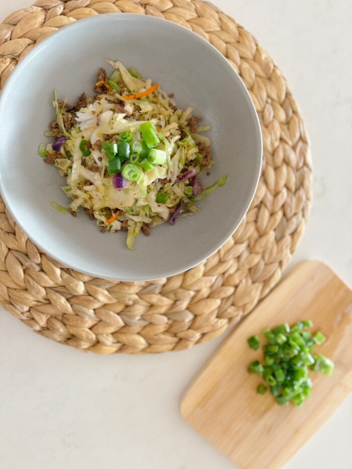 Easy and Delicious Beef Egg Roll Bowl Recipe