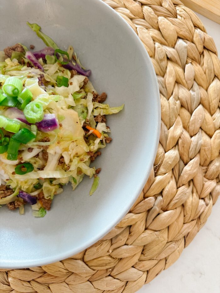 Easy and Delicious Beef Egg Roll Bowl Recipe