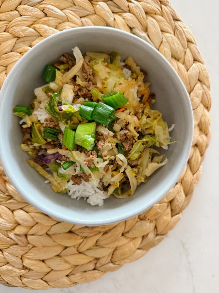 Easy and Delicious Beef Egg Roll Bowl Recipe